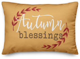 Autumn Blessings 14"x20" Throw Pillow Cover