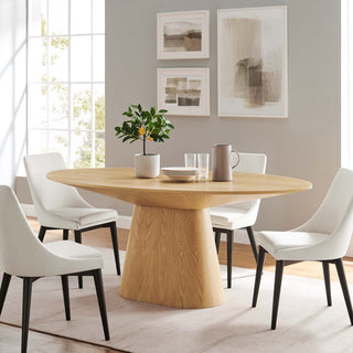 Provision 75" Oval Dining Table, Oak