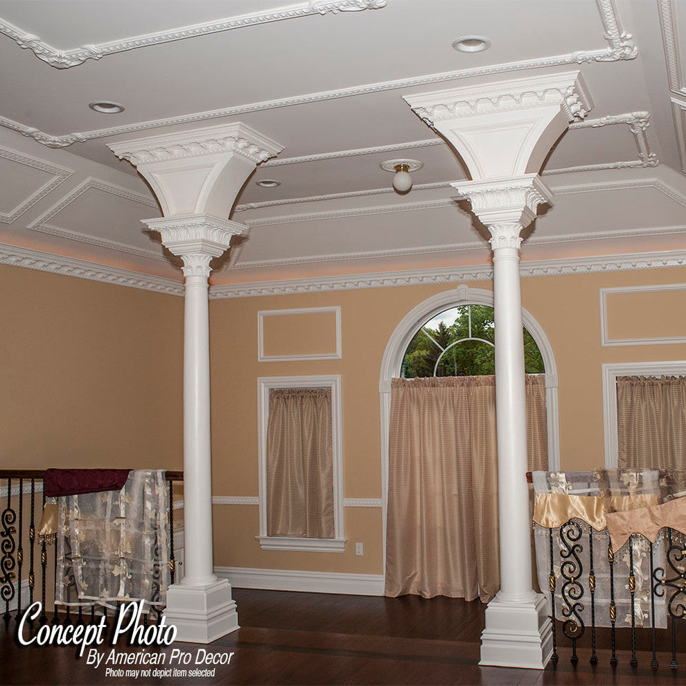 Egg and Dart Panel Moulding, Panel Corner 2, Panel Corner 2
