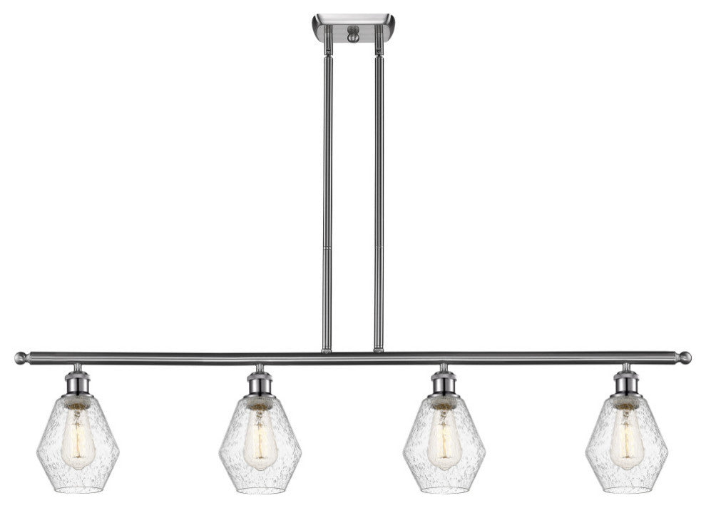 Innovations 516-4I-SN-G654-6-LED 4-Light Island Light, Brushed Satin Nickel