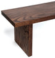 Rustic Wooden Bench Black