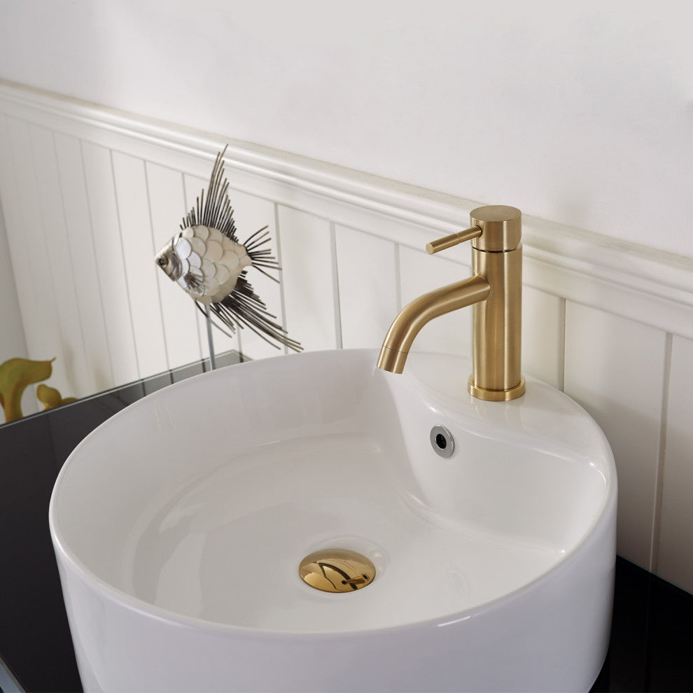 48"? Vanity in Royal Blue with Glass Countertop with White Vessel Sink No Mirror