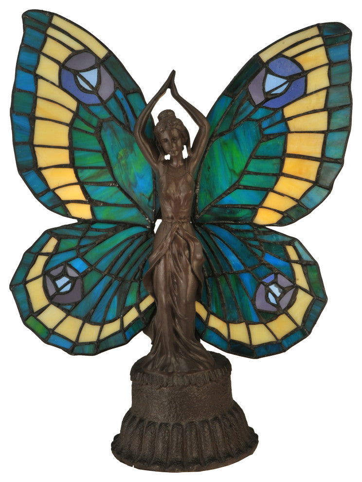 Meyda lighting 48019 17"H Butterfly Lady Accent Lamp