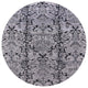 Ahgly Company Indoor Round Mid-Century Modern Area Rugs, 5' Round