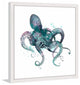 "Tentacles I" Framed Painting Print, 12"x12"