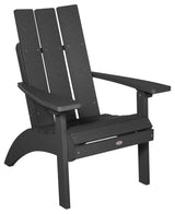 Corolla Comfort Height Adirondack Chair, Black Sand
