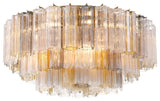 Crystorama Lighting Group ADD-331-AU Addis 16 Light 32"W Flush - Aged Brass