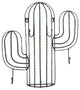 Cactus Wall Hanging With Hooks