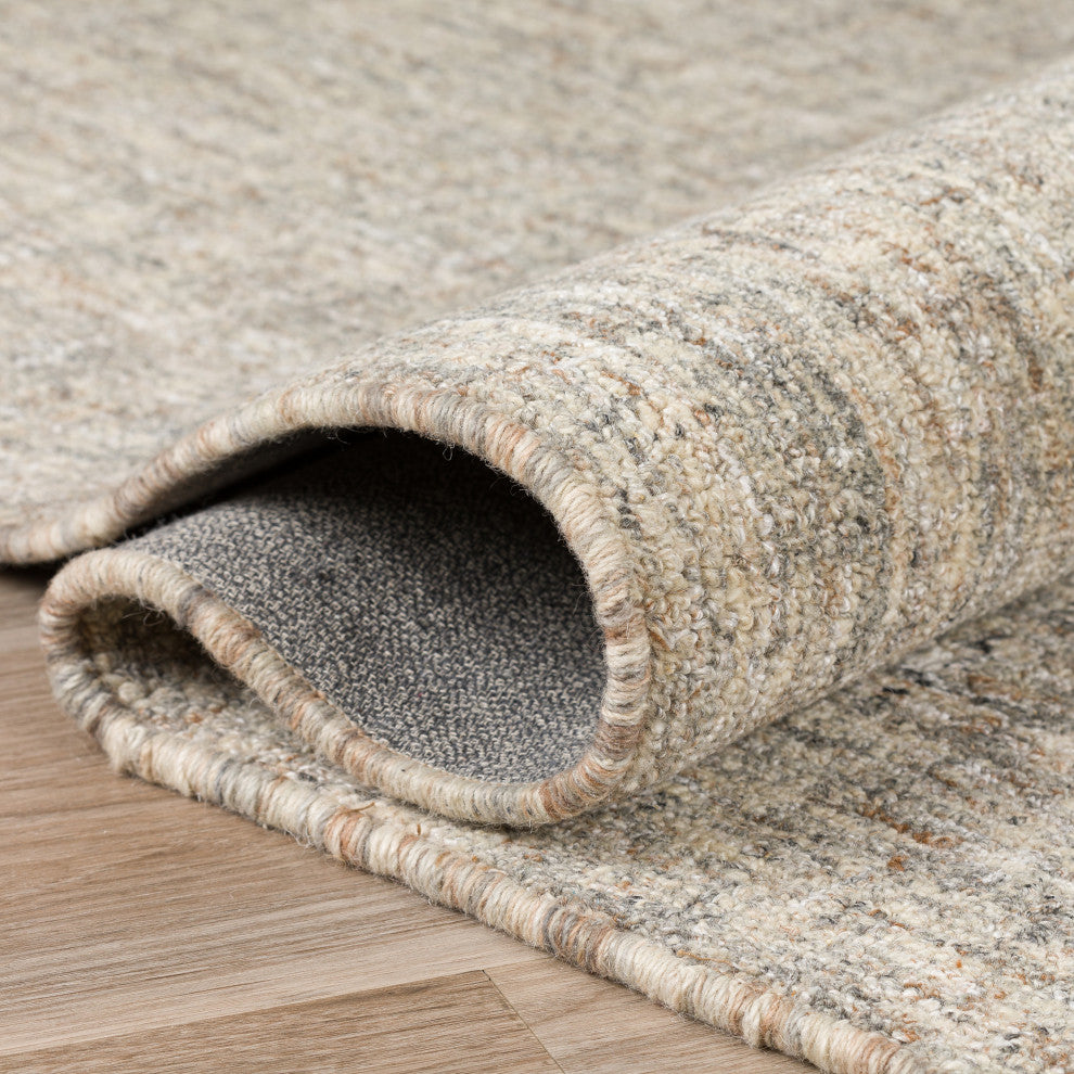 Mateo ME1 Putty 8' x 8' Round Rug