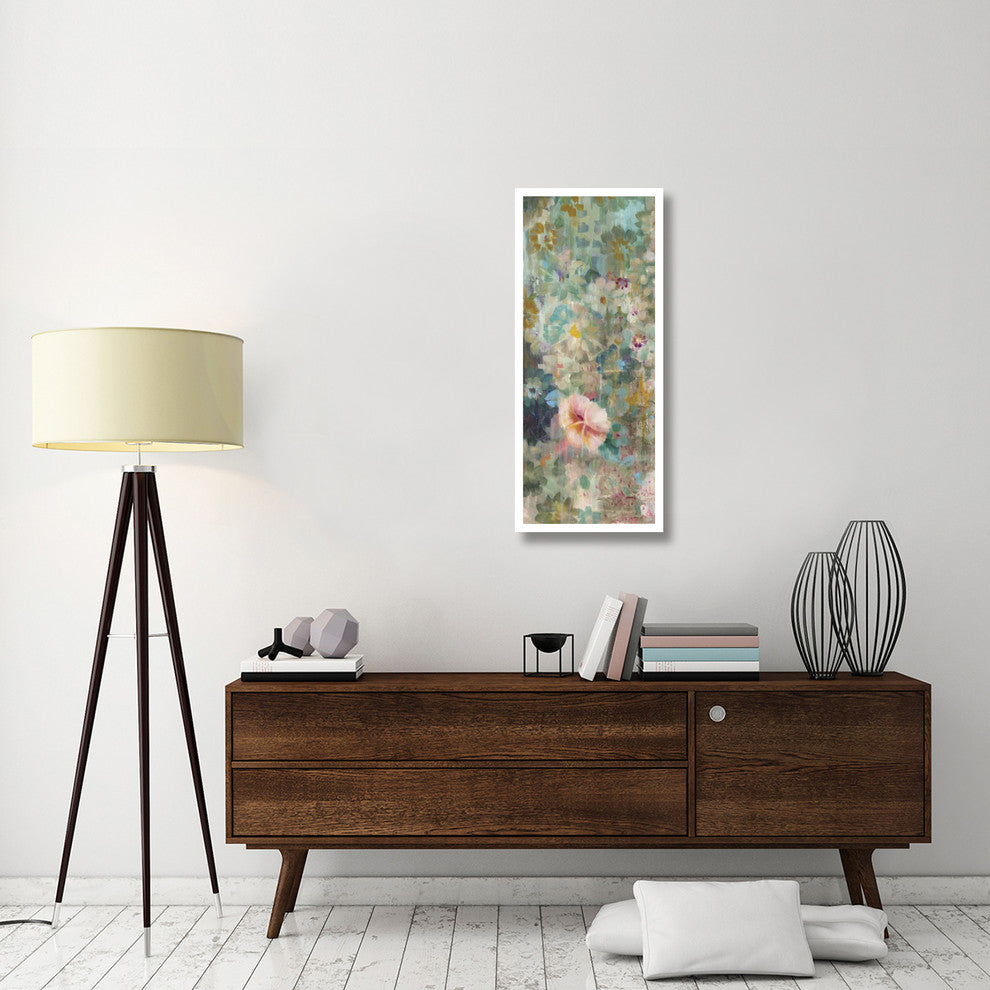 "Flower Shower II" Digital Paper Print by Danhui Nai, 18"x42"