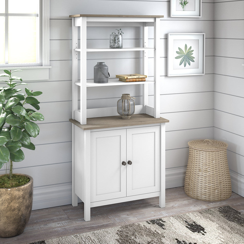 Mayfield 5 Shelf Bookcase With Doors