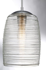 Quoizel QPP2784 Rebound 1 Light 9"W Pendant - Polished Chrome