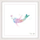 Marmont Hill, "Watercolor Fish" by Maya Gur Framed Painting Print, 18x18