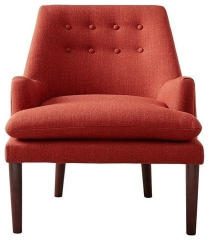 Madison Park Taylor Mid-Century Accent Chair, Red