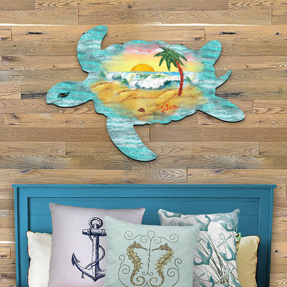 Turtle Scenic Door Hanger
