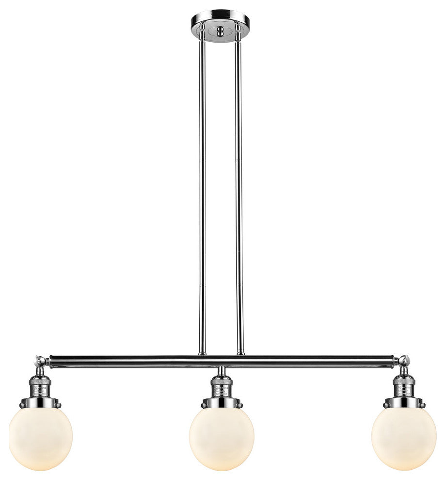 Innovations Lighting 213-Pn-S-G201-6 3 Light 38" Island Light