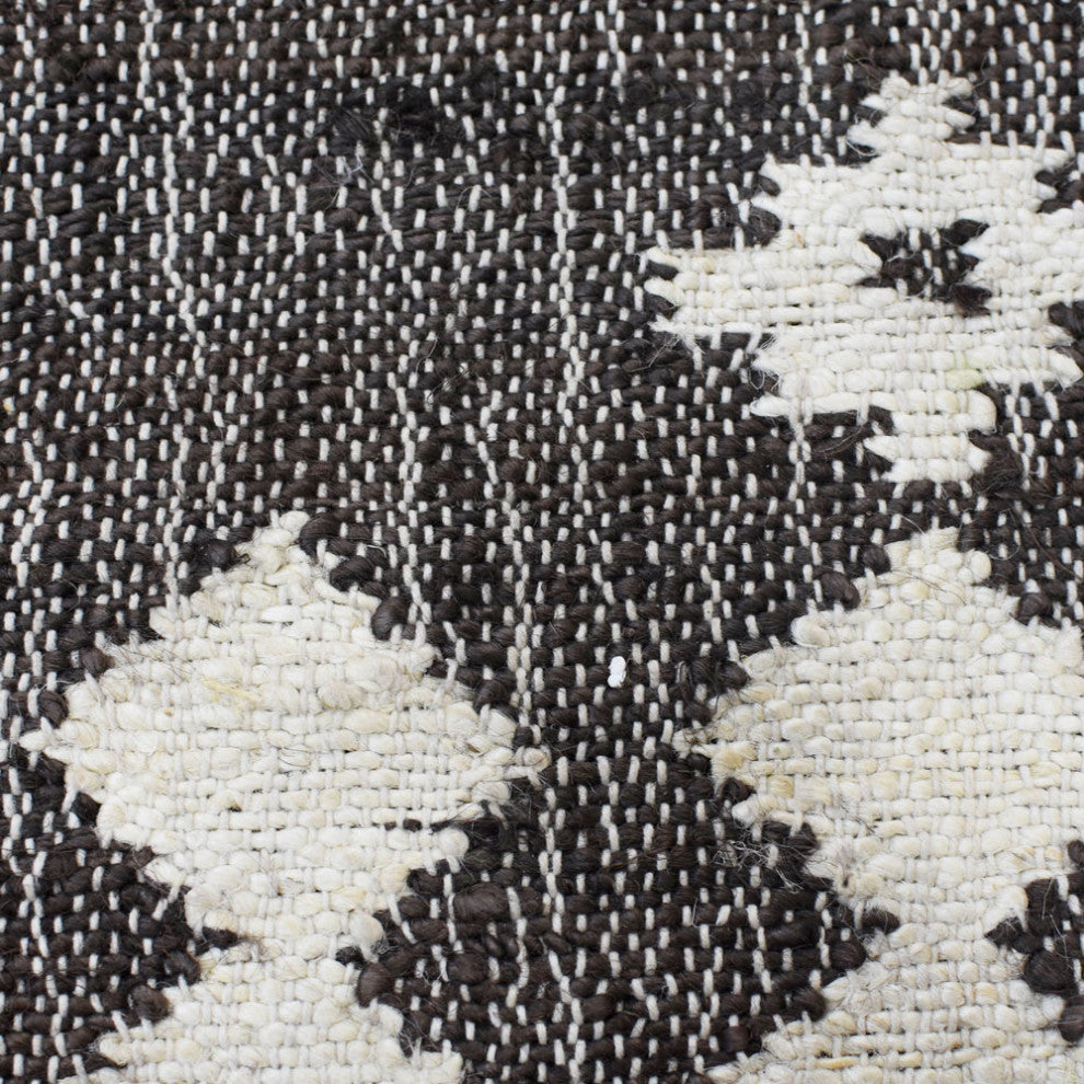 HAND WOVEN JUTE ECO-FRIENDLY AREA RUGS  -Rectangle,White Beige,Oriental Pattern, [Rectangle] 5'x8'