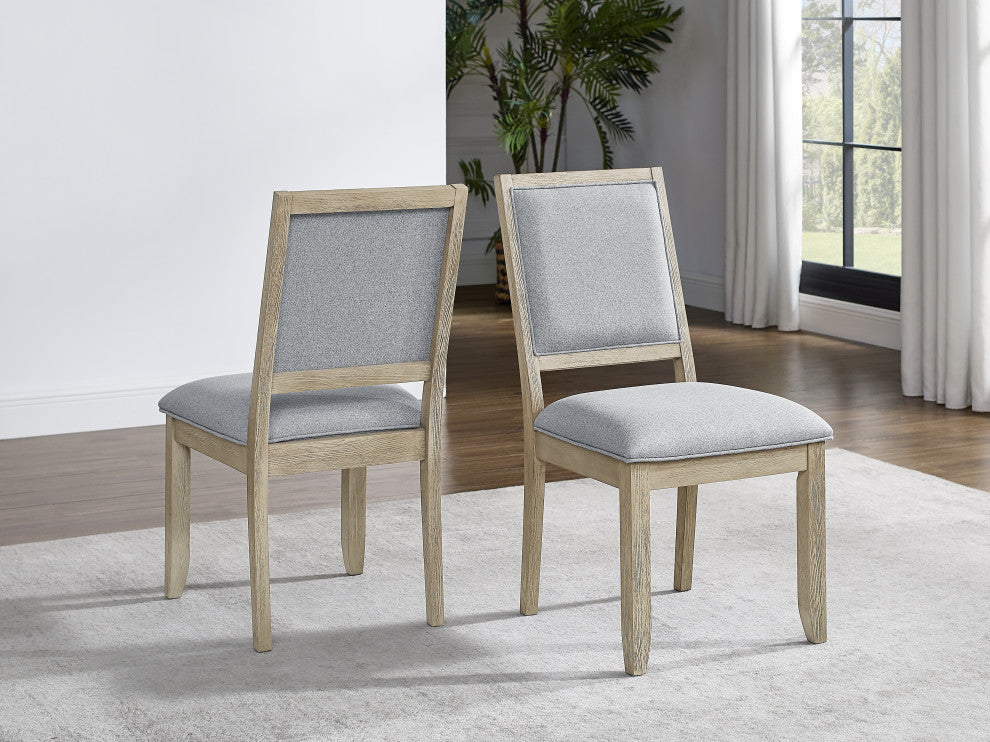 Carena Side Chair, Gray, Set of 2