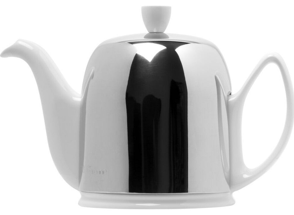 Degrenne Salam Teapot, 6 Cups, White