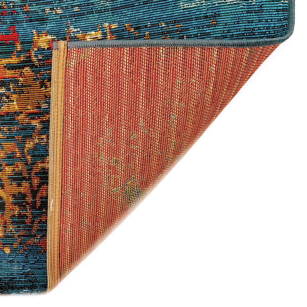 Marina Suzanie Indoor/Outdoor Rug, Blue, 6'6"x9'3"