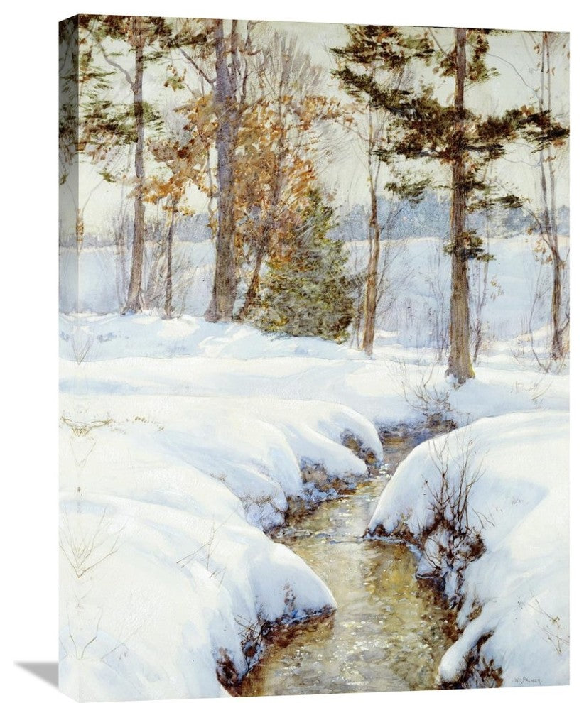 "Snowladen Brook" Artwork, 22" x 30"