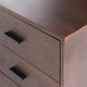 Nova Domus Fantasia Contemporary Walnut Dresser