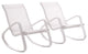 Traveler Rocking Lounge Chair Outdoor Patio Mesh Sling Set of 2