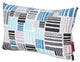 GDF Studio Manduka Outdoor Rectangular Pillow, Multi-Color Mosaic, Set of 2