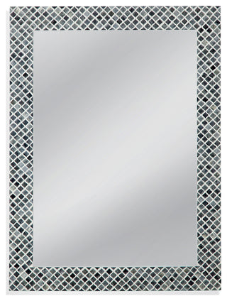 Henn Wall Mirror - Black/White