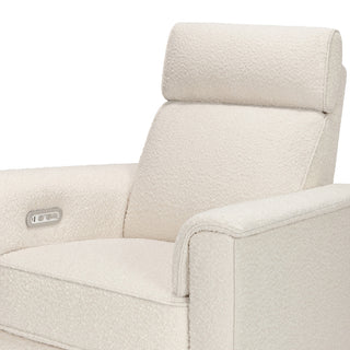 Willa Plus Power Glider Recliner w/ Power Headrest, Performance Ivory Boucle