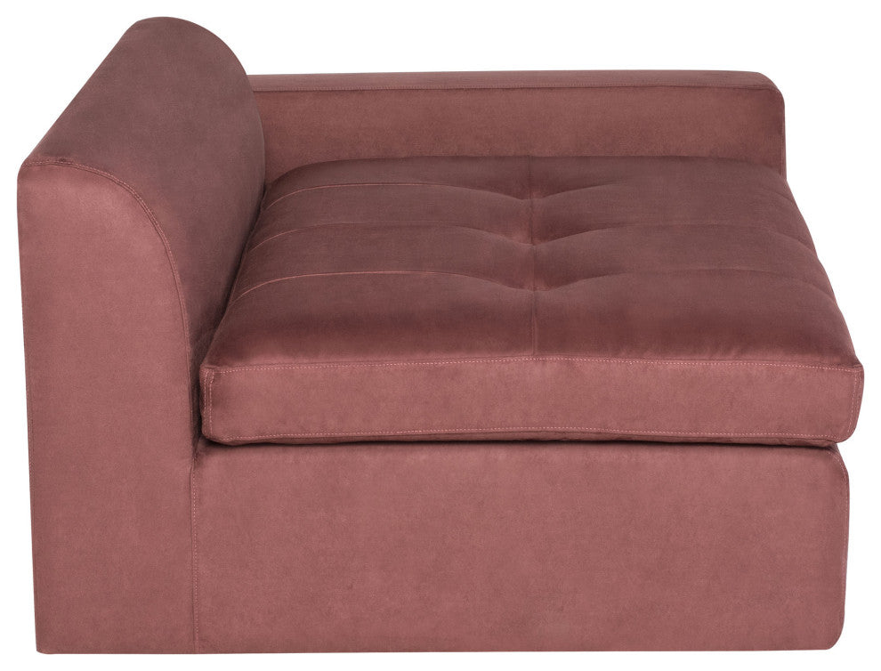 Lola Chianti Microsuede Fabric Modular Sofa, HGSN349