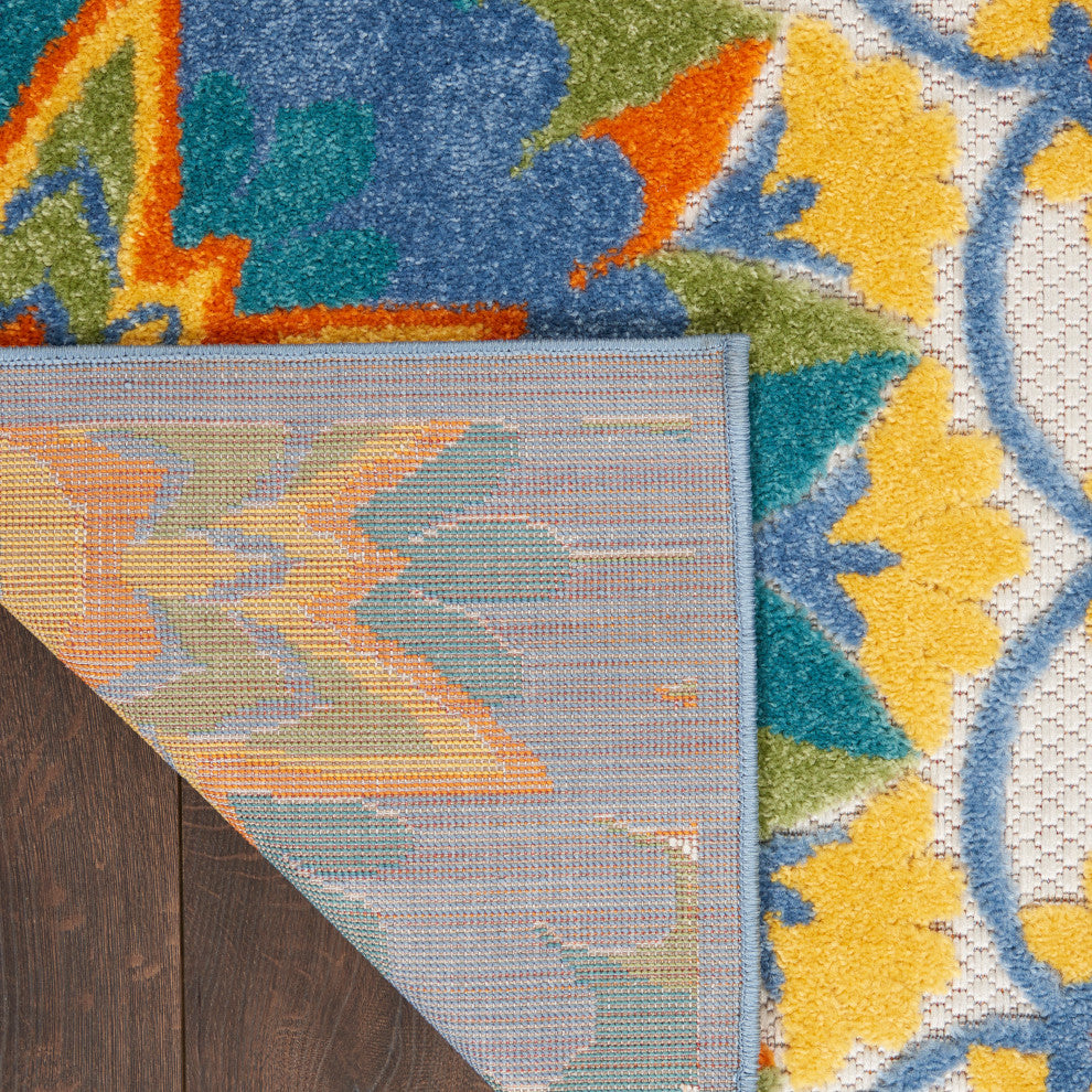Nourison Aloha 7' x 10' Multicolor Transitional Area Rug
