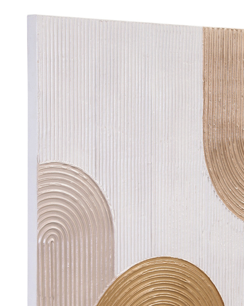 Iggy Canvas Art - White