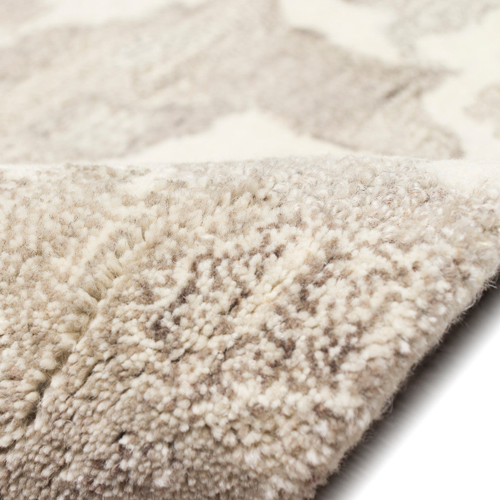 Hana Abstract Indoor Rug, Natural, 5'x7'6"