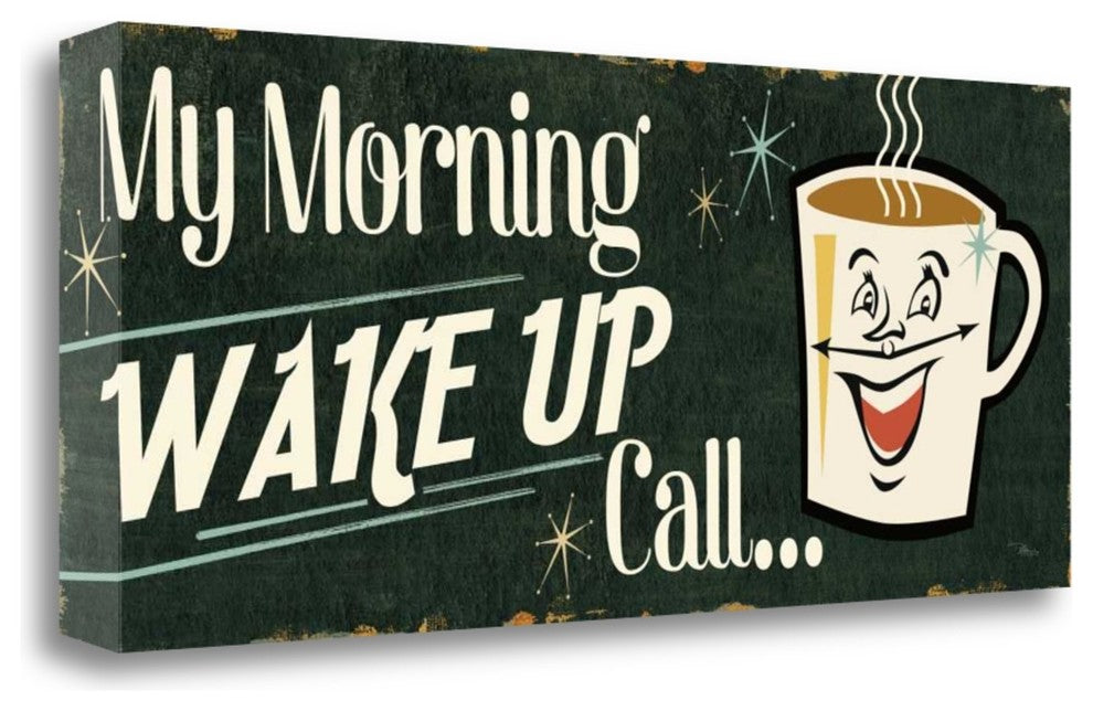 "Funny Coffee I" By Pela Studio, Giclee Print on Gallery Wrap Canvas