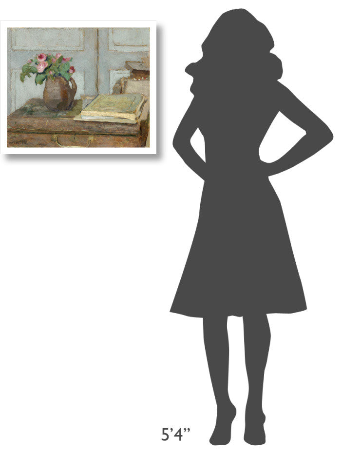 "The Artist's Paint Box and Moss Roses, 1898" Print by Edouard Vuillard, 24"x20"