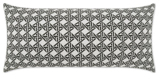 Outdoor Pella Lumbar Pillow - Ebony