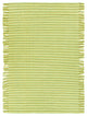 Adaline Fringe Contemporary Area Rug, Green, 5'x7'6"