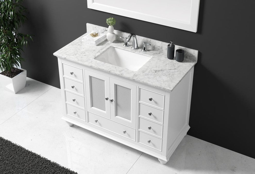 48" Single Sink Bathroom Vanity Base