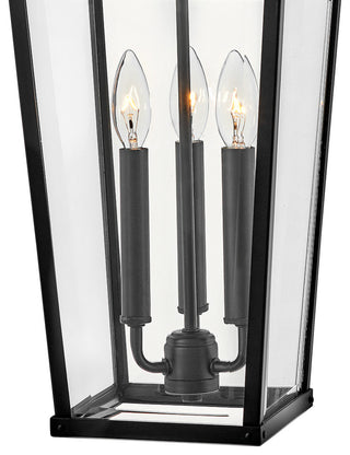 Hinkley Dawson Large Wall Mount Lantern, Black