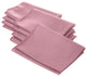 LA Linen Polyester Poplin Napkin, 10 Pack, Dusty Rose
