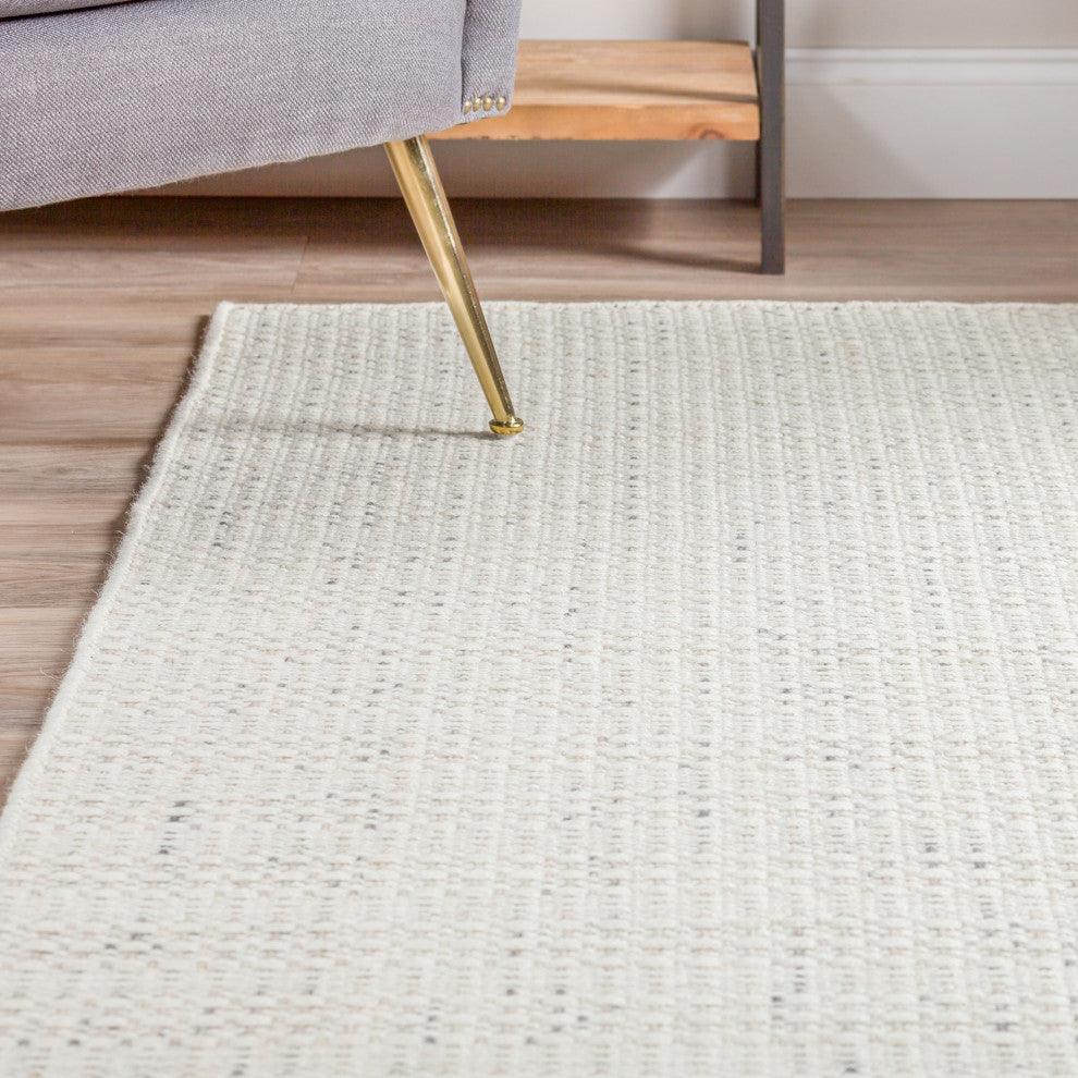 Nepal NL100 Ivory 2'6" x 12' Runner Rug