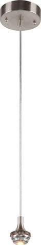 Esprit 1-Light Brushed Nickel Interior Pendant