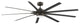 Odyn 84" Fan, Matte Greige With Weathered Wood Blades and LED Light Kit