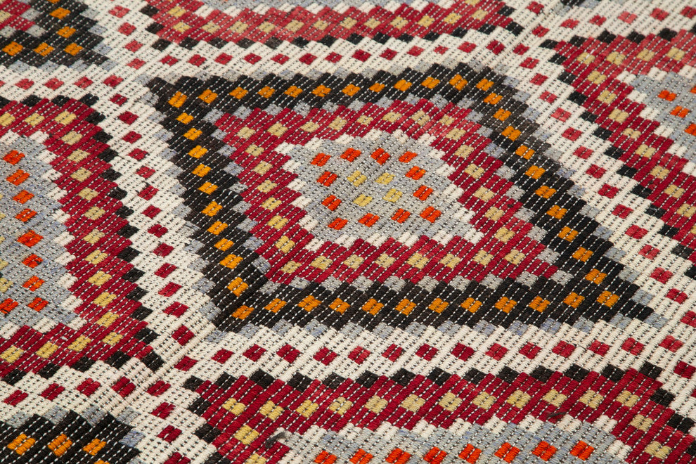 Rug N Carpet - Handmade Oriental 5' 11'' x 11' 3'' One-of-a-Kind Wool Kilim Rug