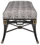 Scarlett Black Tuxedo Bench
