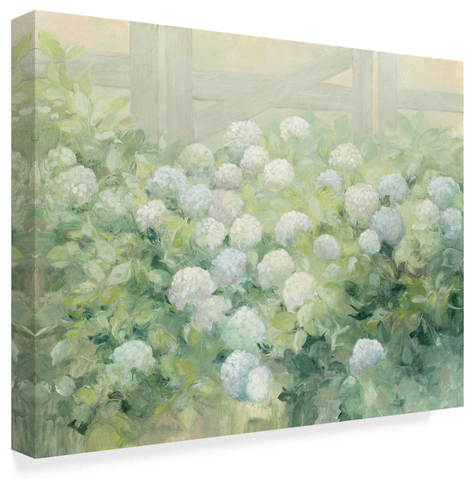 Julia Purinton ''Hydrangea Lane'' Canvas Art, 47"x35"