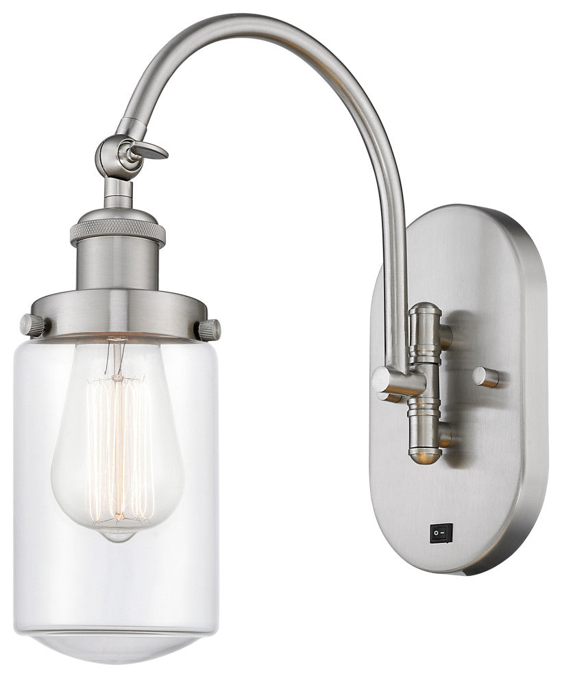 INNOVATIONS 918-1W-SN-G312-LED 1 Light 4.5 inch Sconce Brushed Satin Nickel