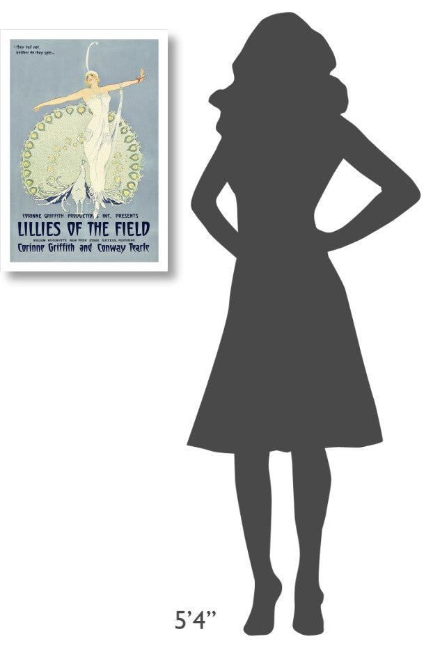 "Vintage Film Posters: Lilies of the Field" Paper Print, 18"x26"