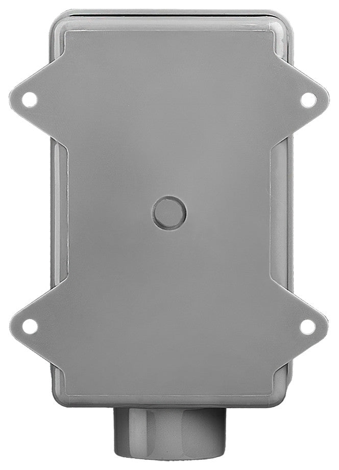 Impedance Matching 100W Rotary Weather-Resistant Outdoor Volume Control, Grey